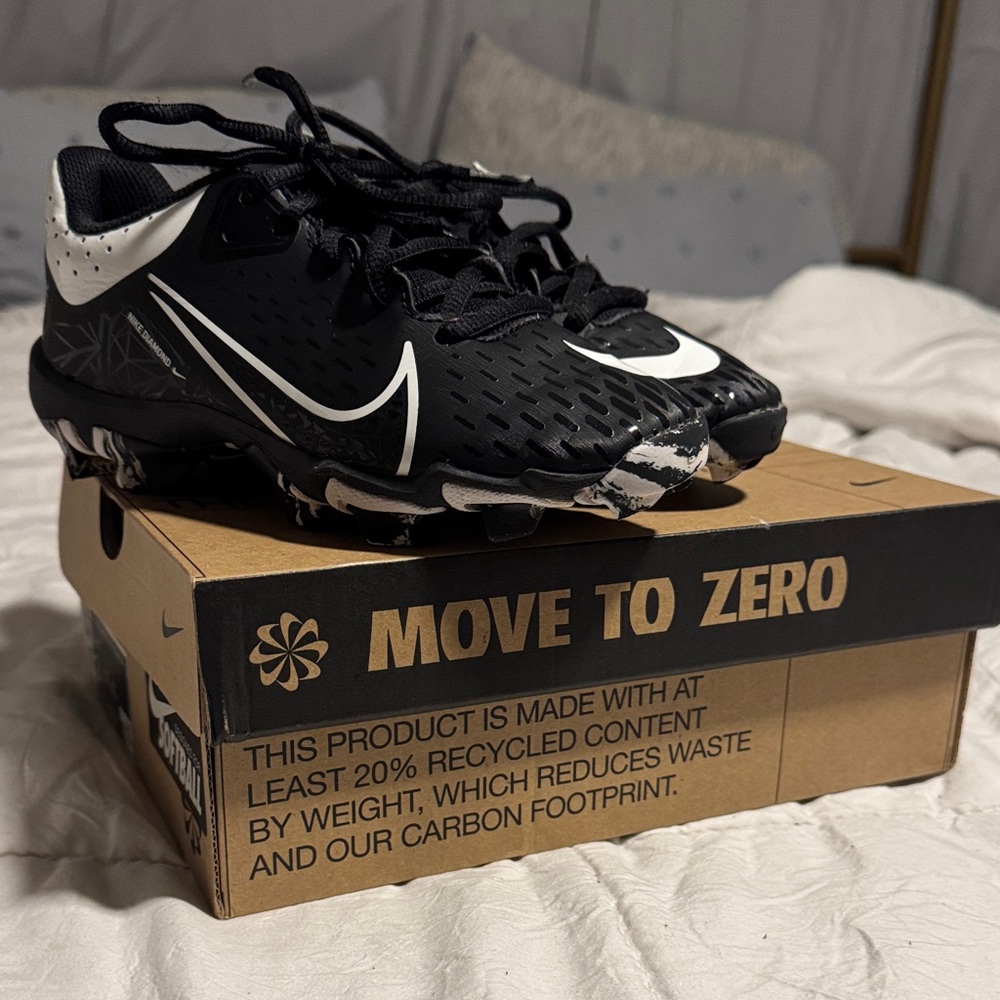 Nike Kids Black and White Sneakers